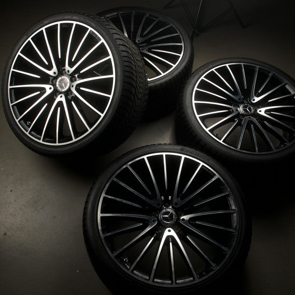 Диски Mercedes S223 W223 S222 R21 с резиной зима